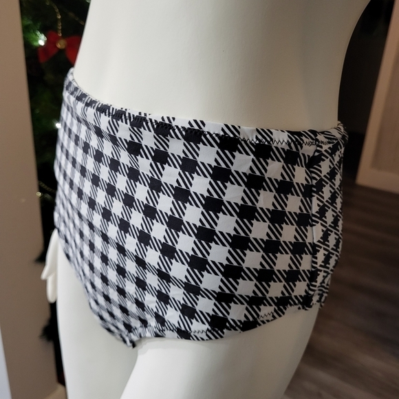 BRANDLESS - Women Ruching Bikini Set Two Piece Bikini High Waisted Front Ruched - Picture 10 of 12